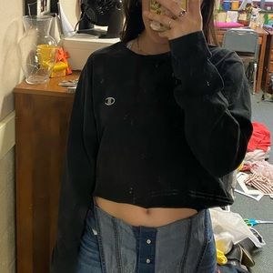 Cropped champion tee